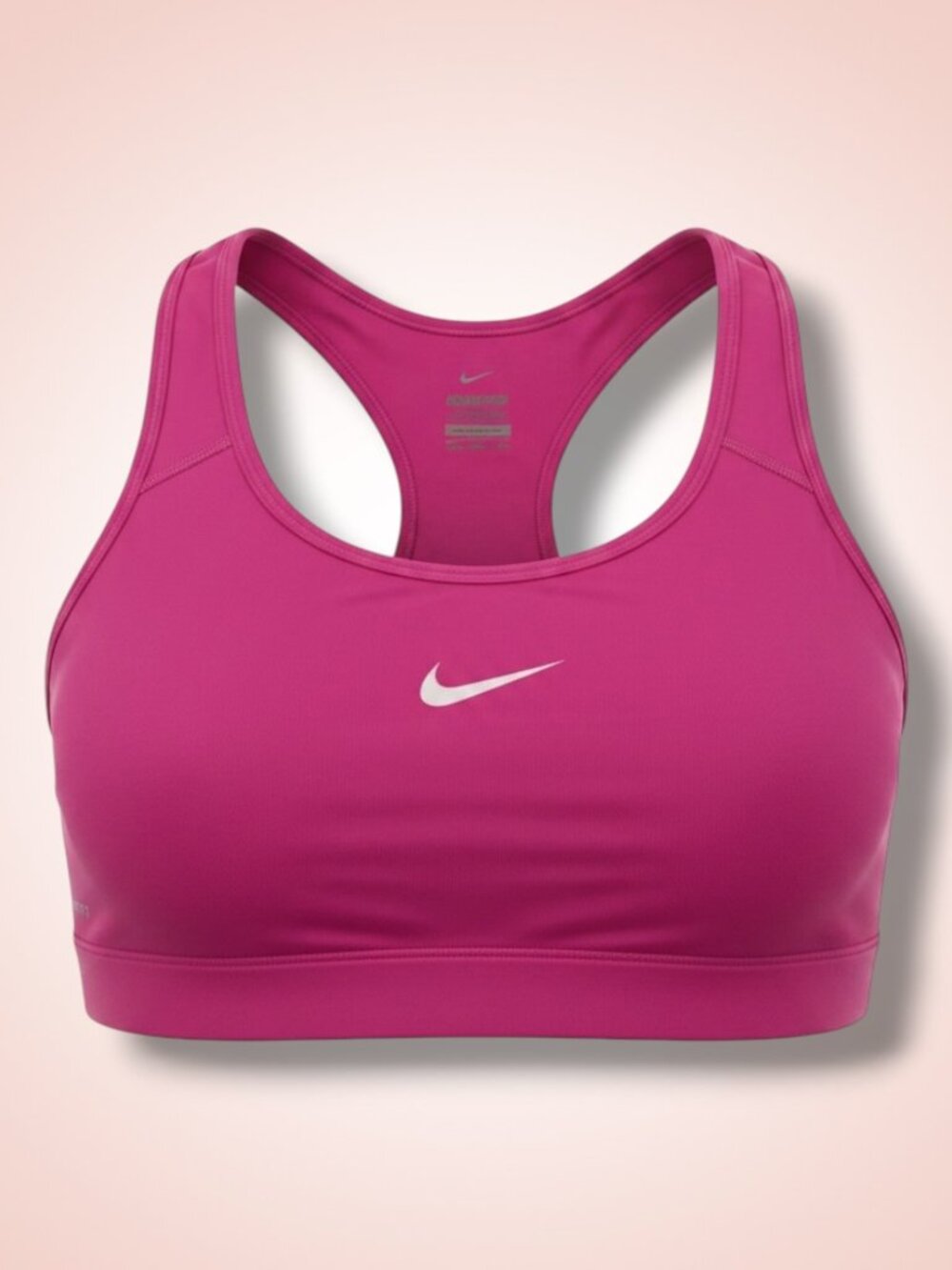 Nike Berry Pink Swoosh Sports Bra XL